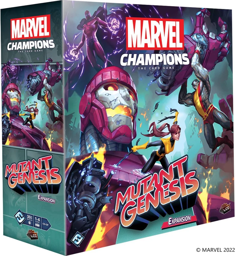 Marvel Champions Karciana Gra Kolekcjonerska Mutant Genesis