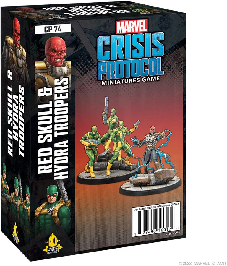 Marvel Crisis Protocol Red Skull and Hydra Troops