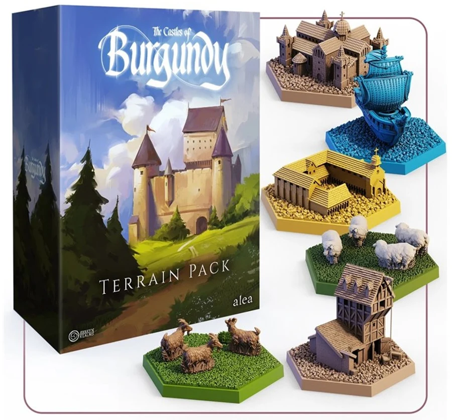 The Castles of Burgundy Special Edition Terrain Pack