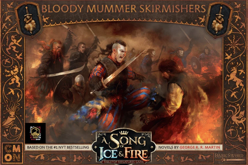 A Song of Ice i Fire Bloody Mummer Skirmishers Harcownicy Krwawych Komediantów