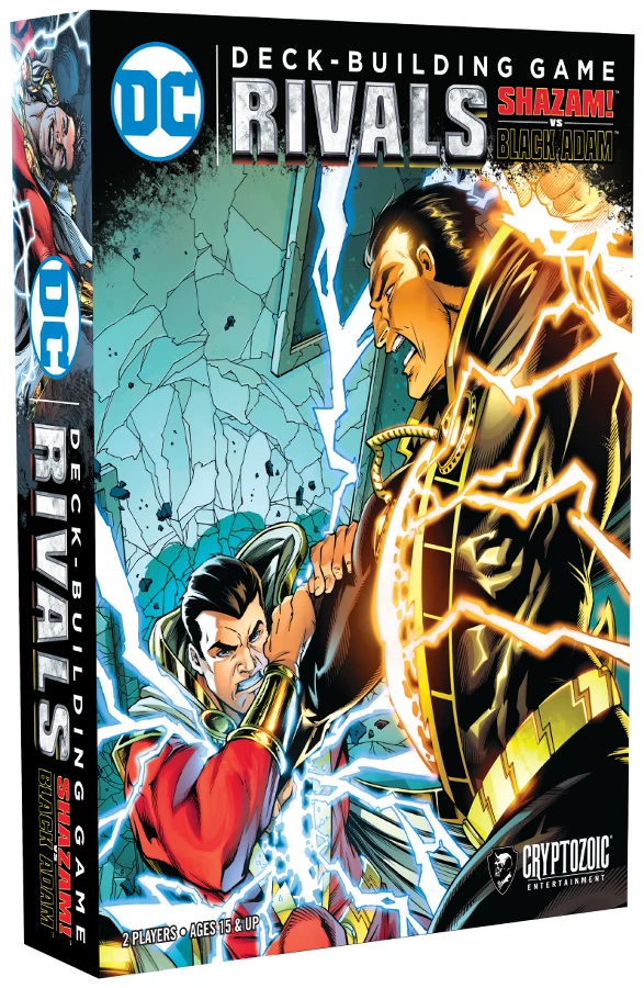DC Comics Deck Building Game Shazam vs Black Adam