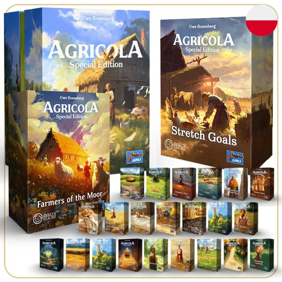 Agricola Edycja Specjalna wersja Drewniana