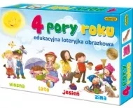 4 pory roku Edukacyjna loteryjka obrazkowa