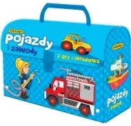 Pojazdy i zawody Zestaw w kuferku
