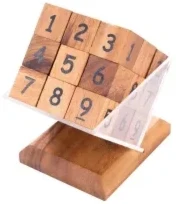 Kostka Sudoku lite drewno