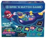 Super Mario Galaxy Movie Spin'n Match Game