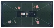 Mata do pokera zielona 180x90cm