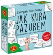 Jak kura pazurem