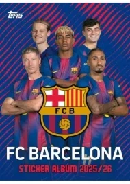 Album z naklejkami FC Barcelona Sticker album 2025 26