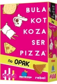 Buła kot koza ser pizza Na opak
