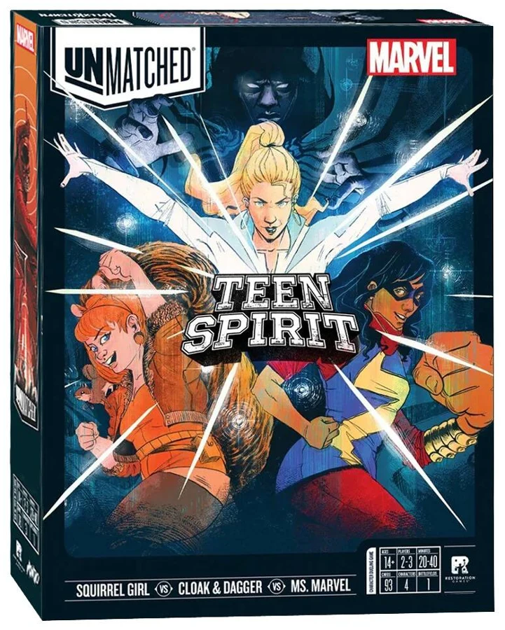 Unmatched Marvel Teen Spirit