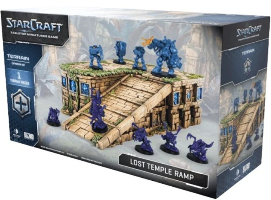 Starcraft Lost Temple Ramp Terrain Expansion Set