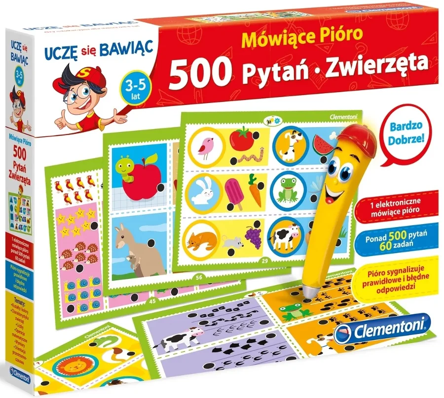 Mówiące pióro 500 pytań