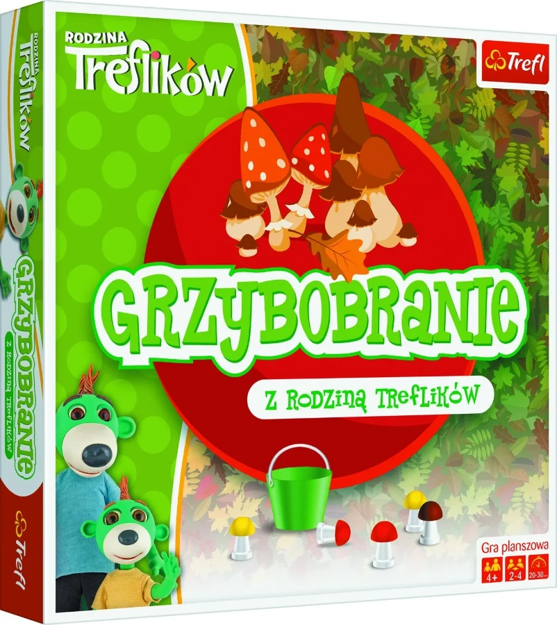 Rodzina Treflików Grzybobranie