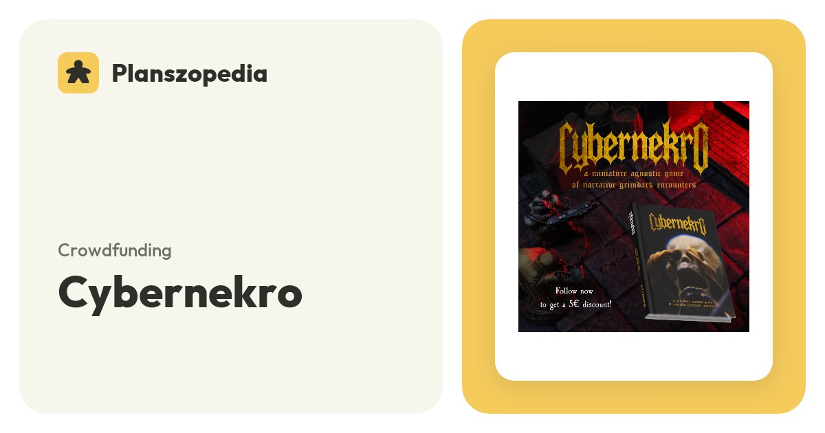 Trwa kampania Cybernekro w serwisie Gamefound
